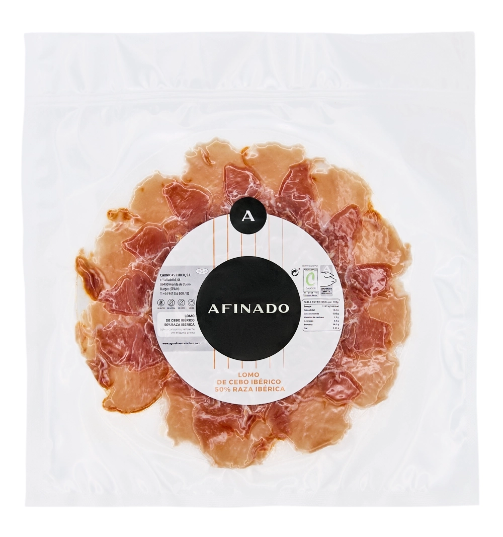 LOMO DE CEBO IBÉRICO 50% RAZA IBÉRICA (100g)