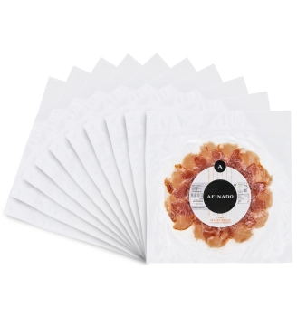 PACK 10 SOBRES LOMO DE CEBO IBÉRICO 50% RAZA IBÉRICA (100g)